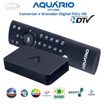 Conversor Digital  para tv Aquário original DTV-9000