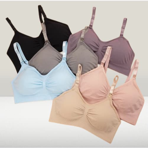 Sutiã de Amamentação P ao G3 | Bojo Removível e Alças Ajustáveis | Sutia Confortavel