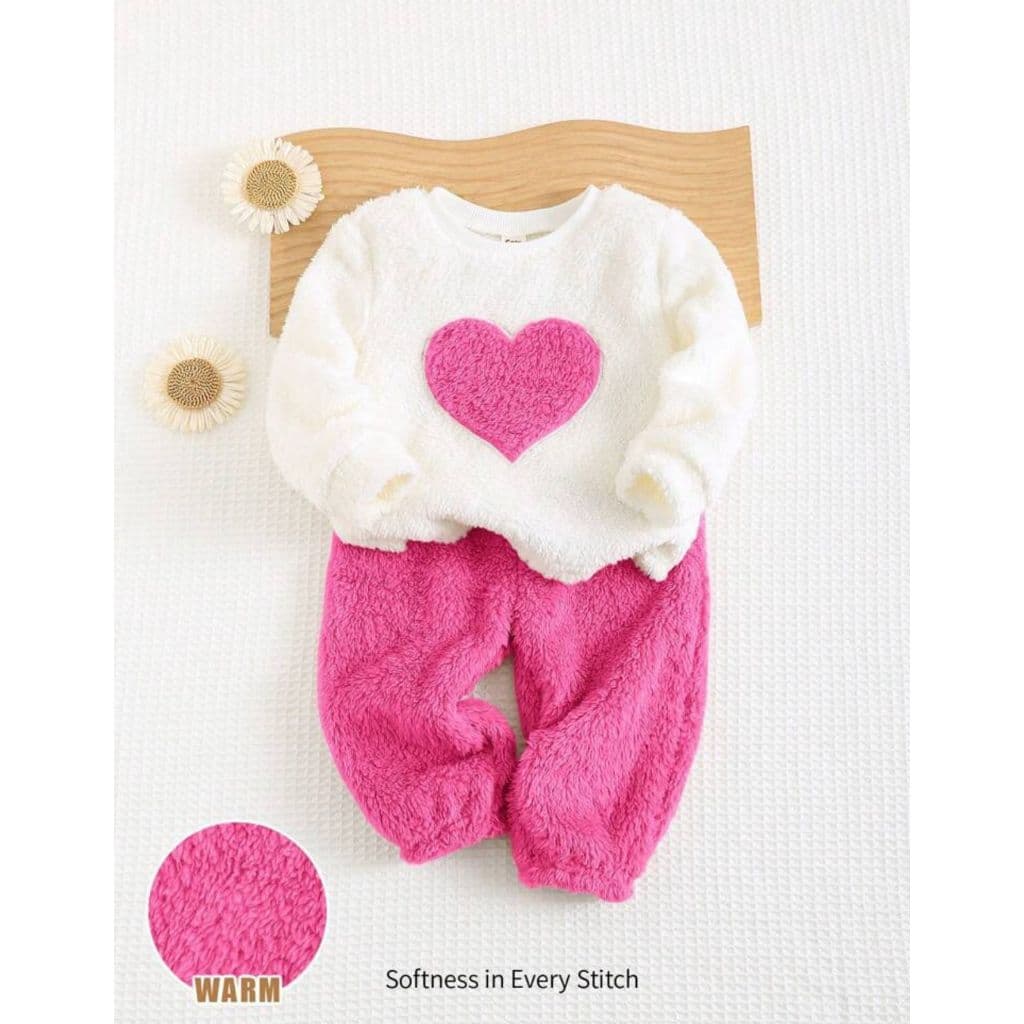 Conjunto infantil de Frio Inverno pelo manta Quentinho Roupa