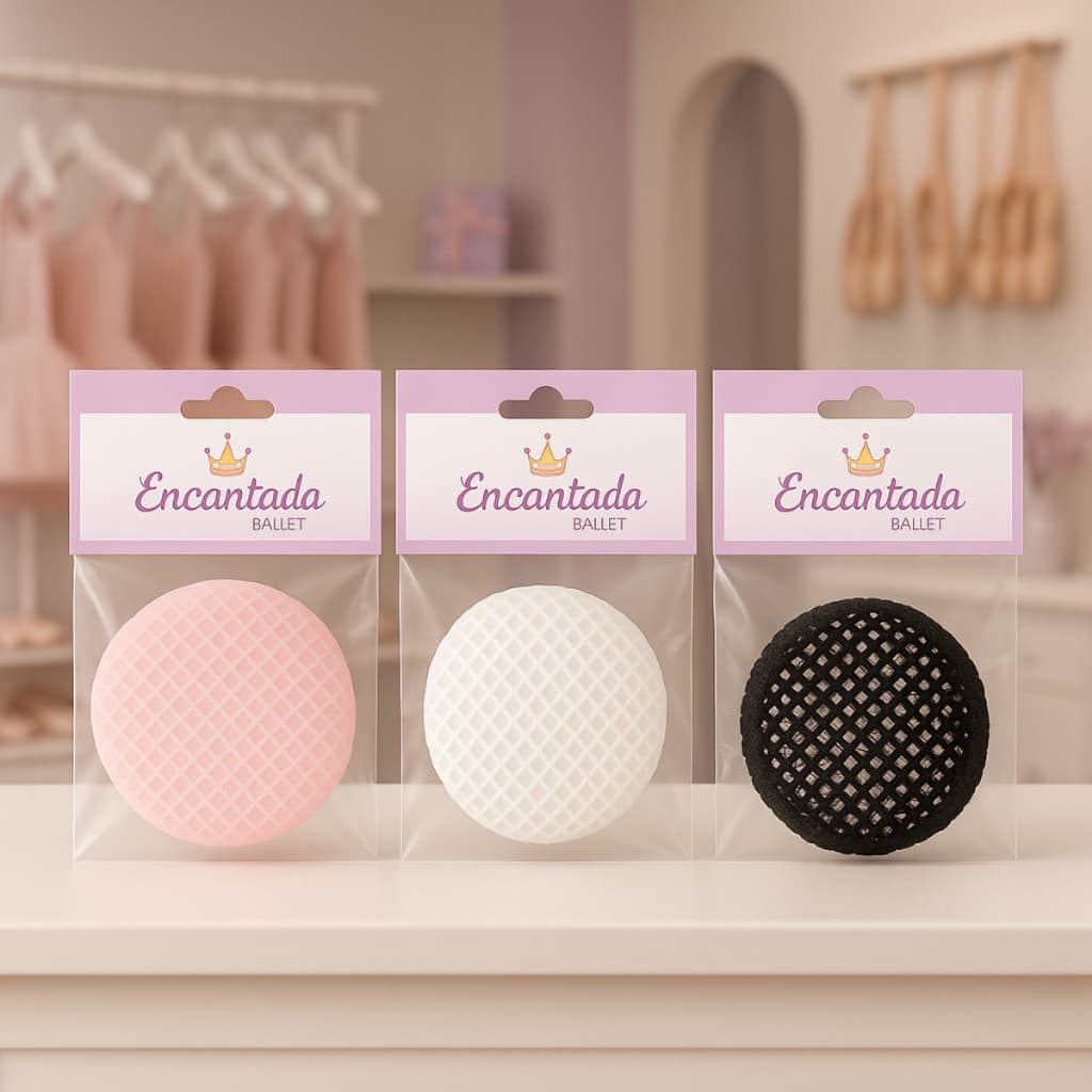 Redinha Coque Ballet Bailarina Rede Alta Qualidade | Rosa, Preto, Branco | Adulto e Infantil
