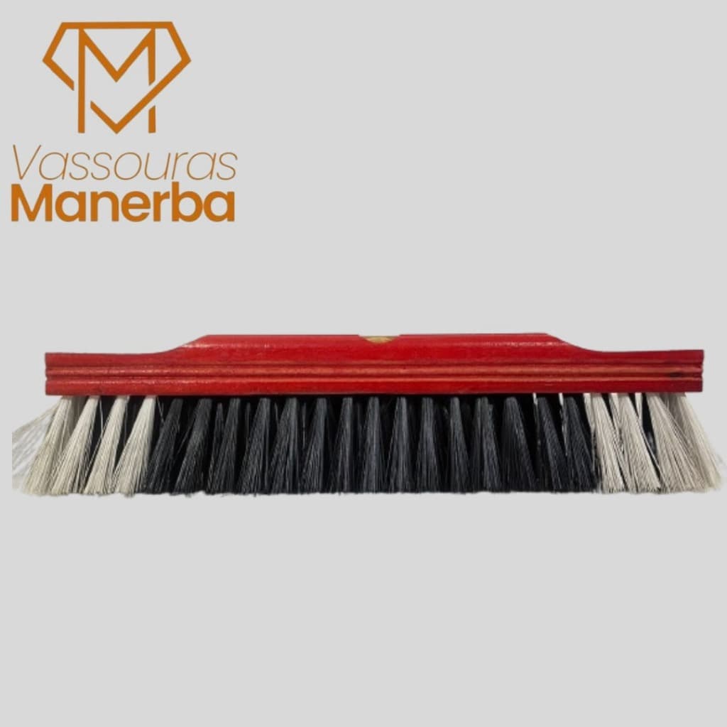 VASSOURA VERONA MADEIRA 40CM SEM CABO