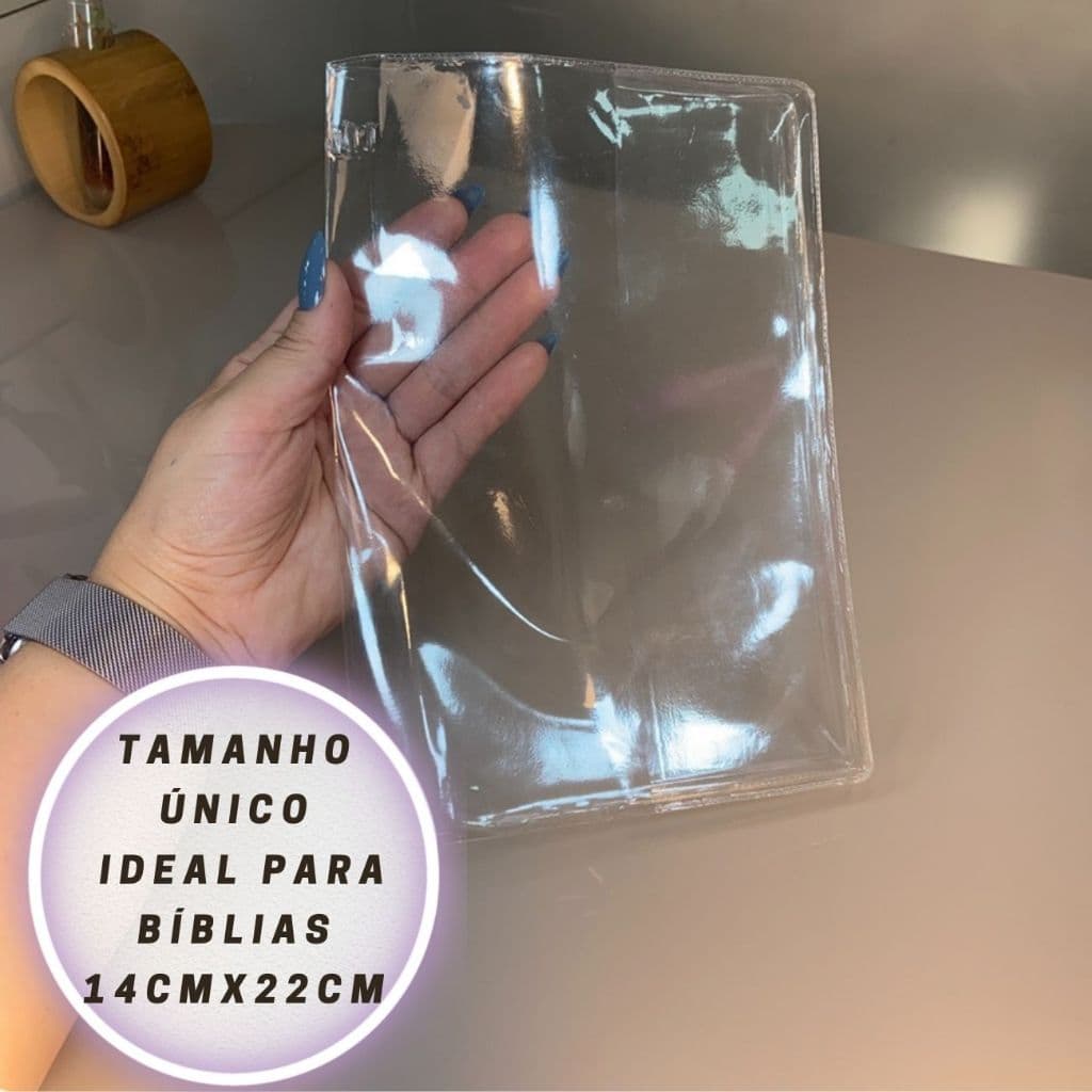 Capa Protetora para Bíblias 14cm x 22cm x 4cm