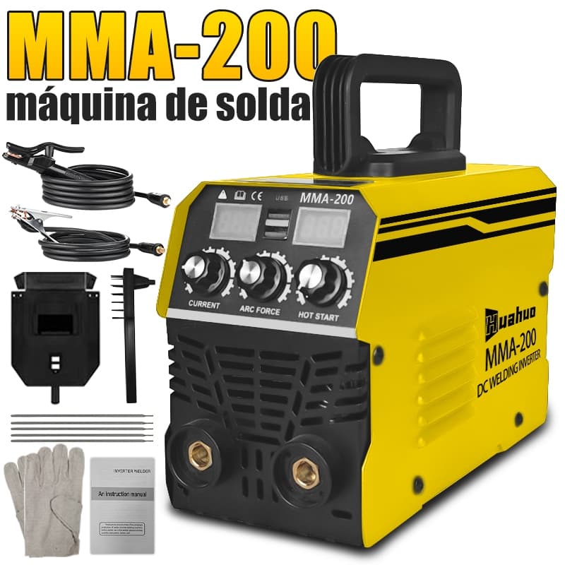 【110V/220V】 Máquina Solda Inversora Profissional máquina de solda digital MMA-200/MMA-180/MMA-120~