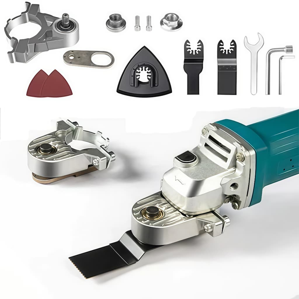 Esmerilhadeira Angular De Conversão Rosca Adaptadora De Cabeça Universal Para M14 Tipo Polimento Oscilante