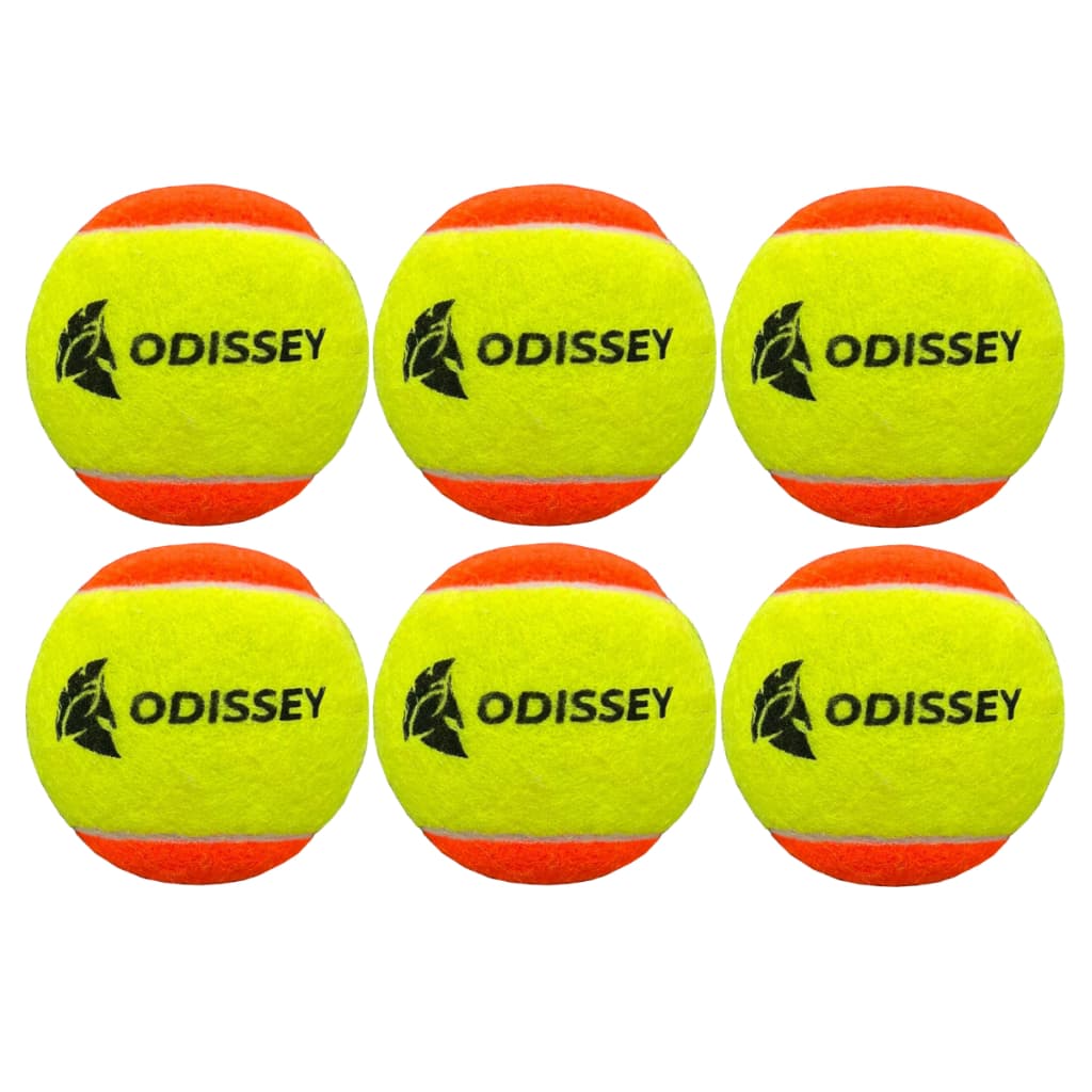 Bola Beach Tennis Profissional Kit 6 Unidades Bolinhas Praia