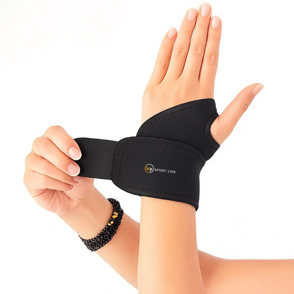 Munhequeira Alta Compressão Ortopédica Ajustável Alívio Dor