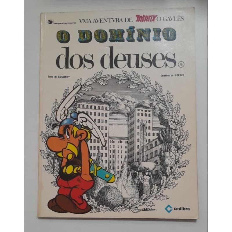 Revista Asterix O Domínio Dos Deuses.
