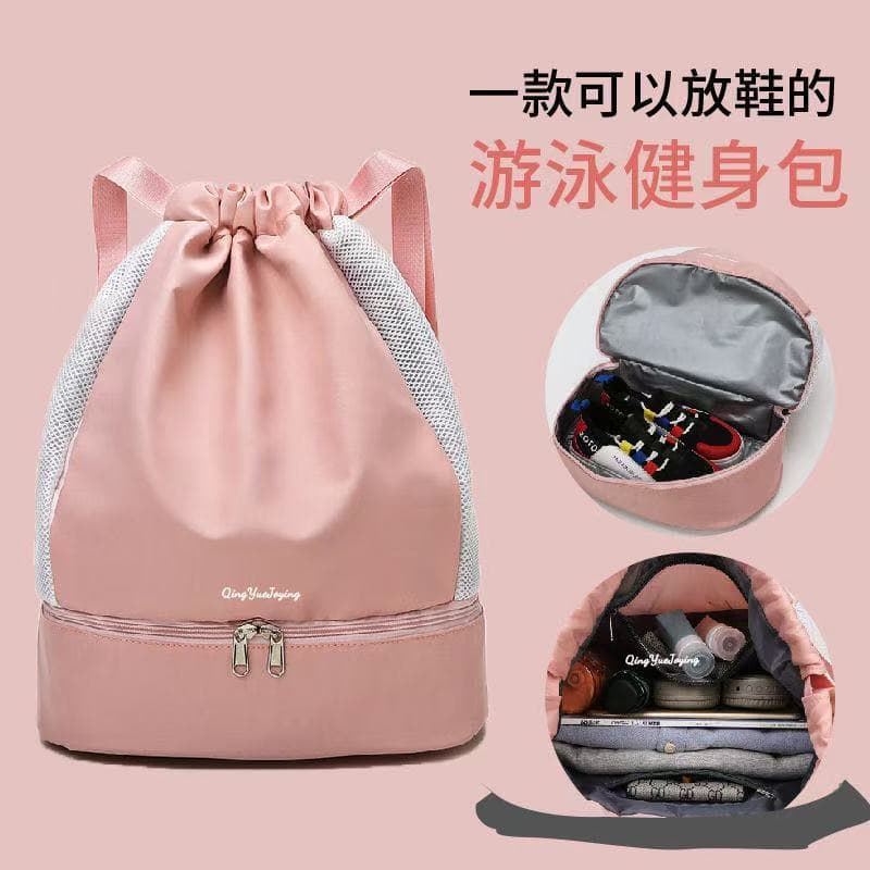 Saco de armazenamento de grande capacidade para fitness esportivo marisa