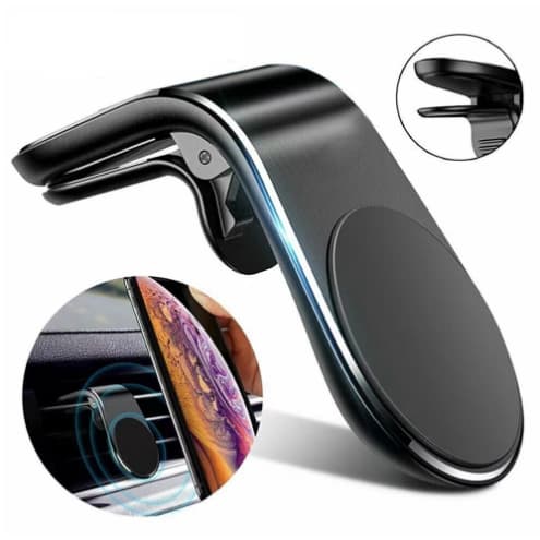 Suporte Premium Elegance para Celular – Fixação por Ímã no Ar-Condicionado do Carro