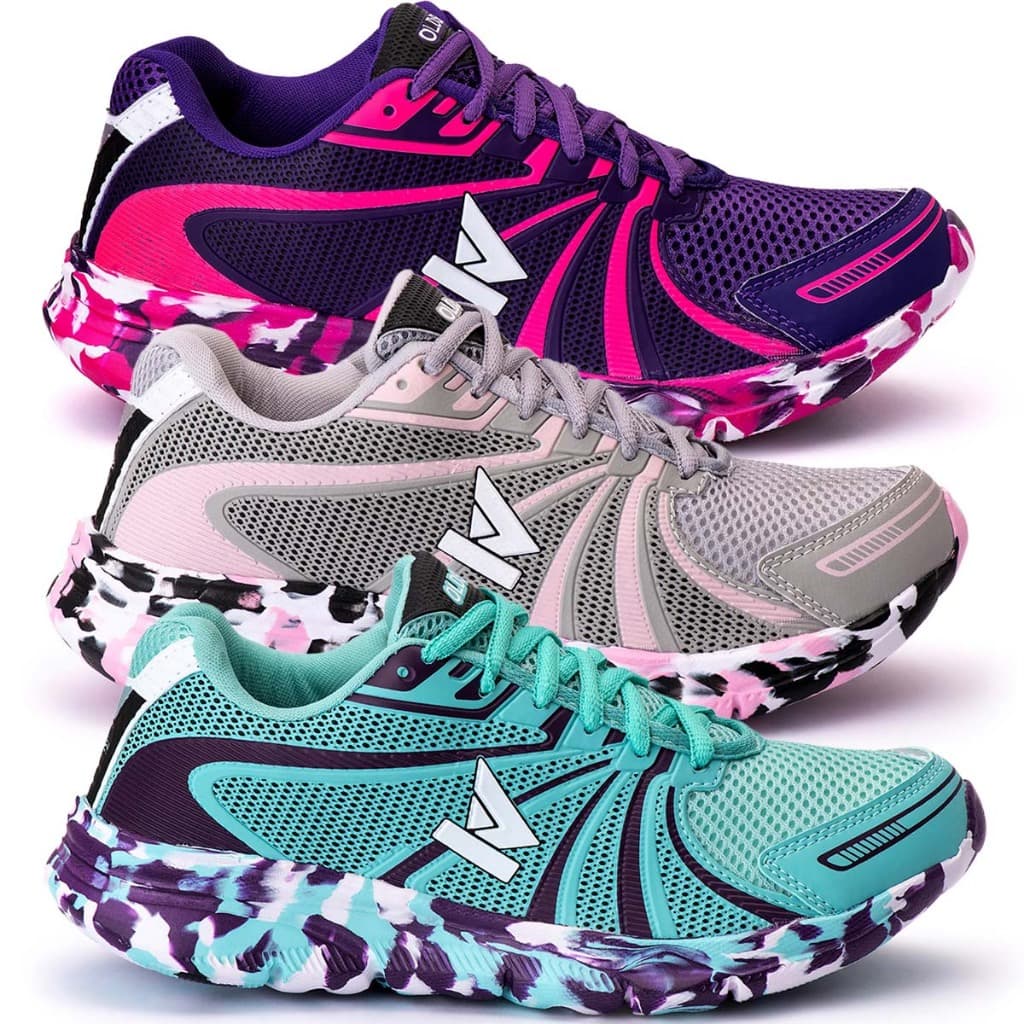 Kit 3 Pares Tenis Feminino Casual Basico Dia a dia Confortável Leve Macio