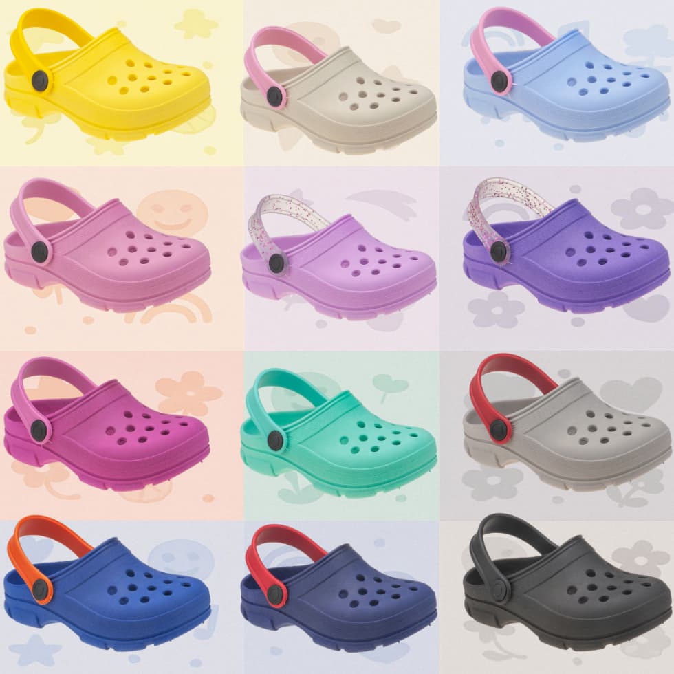 Sandália Babuche Lisa Tradicional Infantil Confortável Escolar Promoção