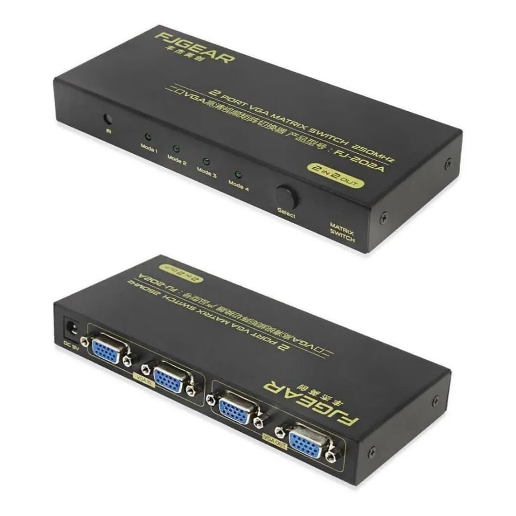Matrix Vga 2x2 Com Controle