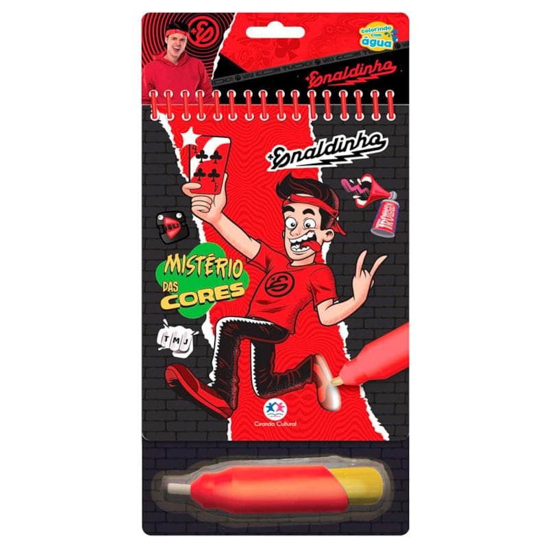 Livro Enaldinho | Colorindo Com Água