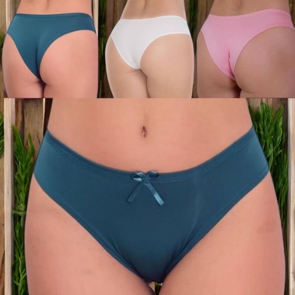 Kit 10 Calcinhas Juvenis Poliester  microfibra Conforto Elasticidade para Crianças Meninas Moças