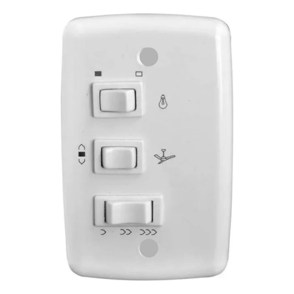 Controle de Velocidade 127V/220V para Ventilador de Teto C/ Capacitor