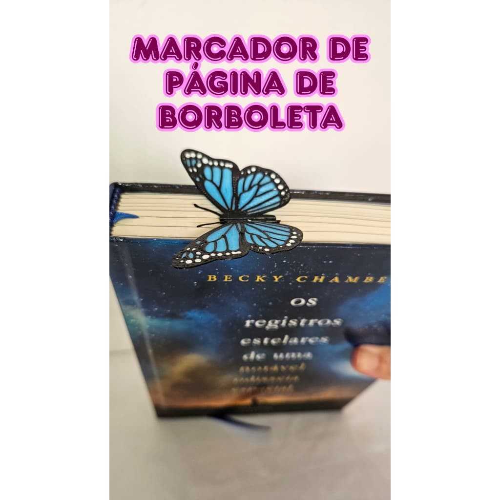 Kit 3, 5, 10 ou 20 Marcadores de Livro Borboleta Monarca - MONARCHMARK -  Elegância e Leveza
