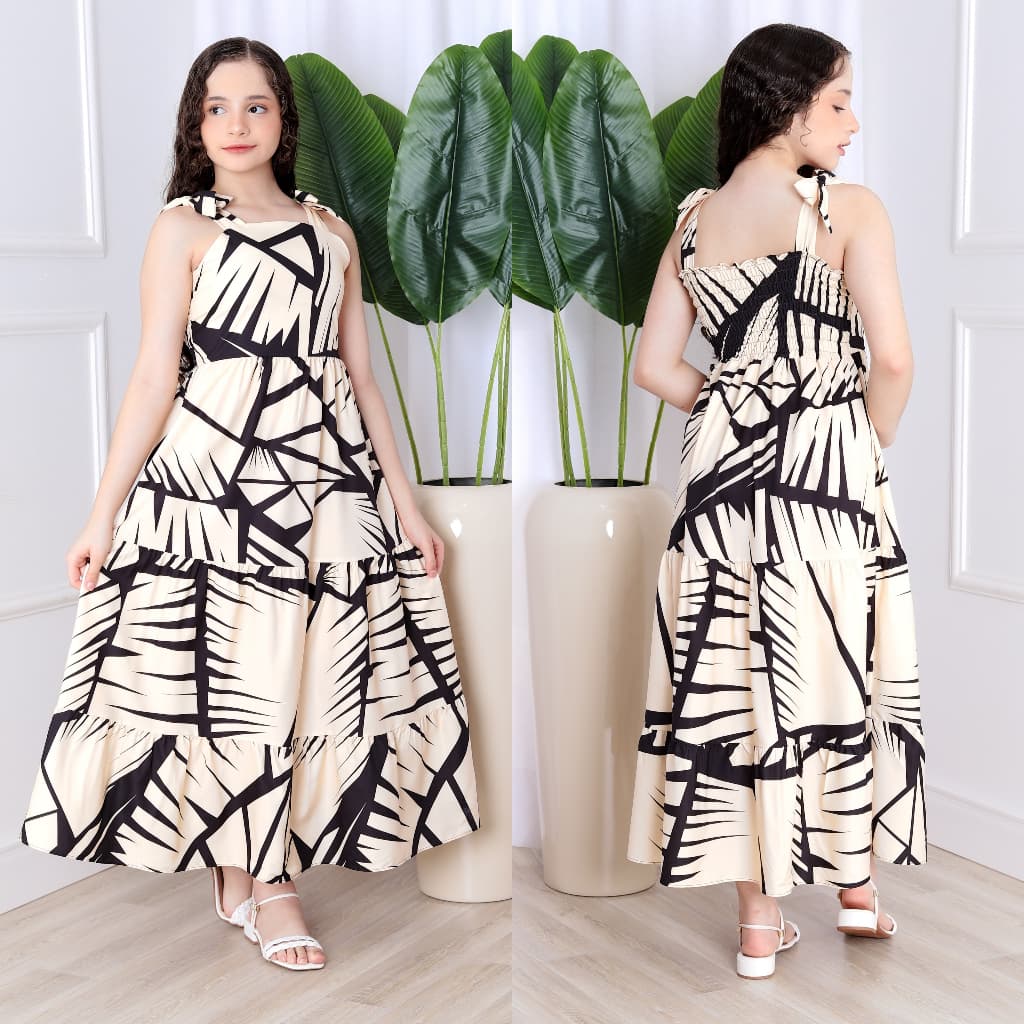 vestido longo estampado infantil /juvenil/meninas