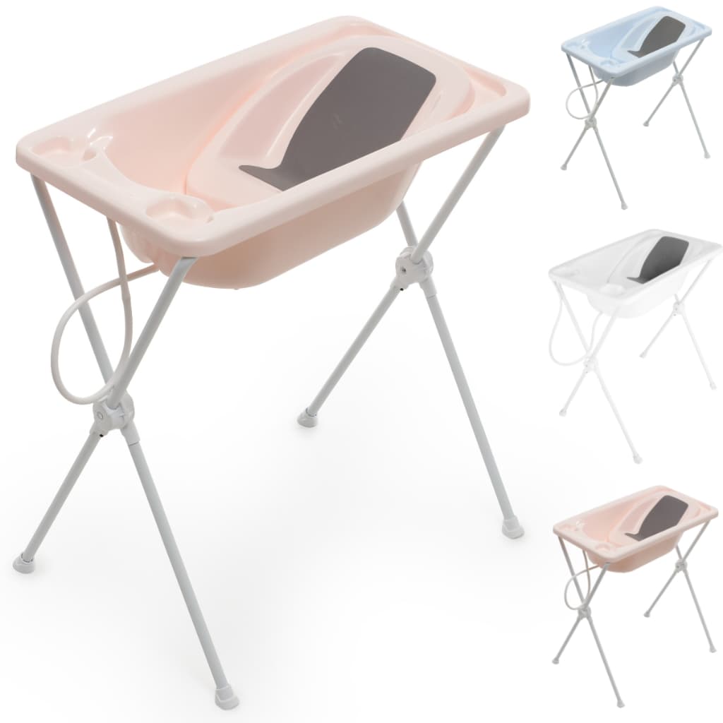 Banheira de Bebê com Mangueira + Suporte + Redutor - 0 Até 20Kg - Galzerano Acqua Trio 7065