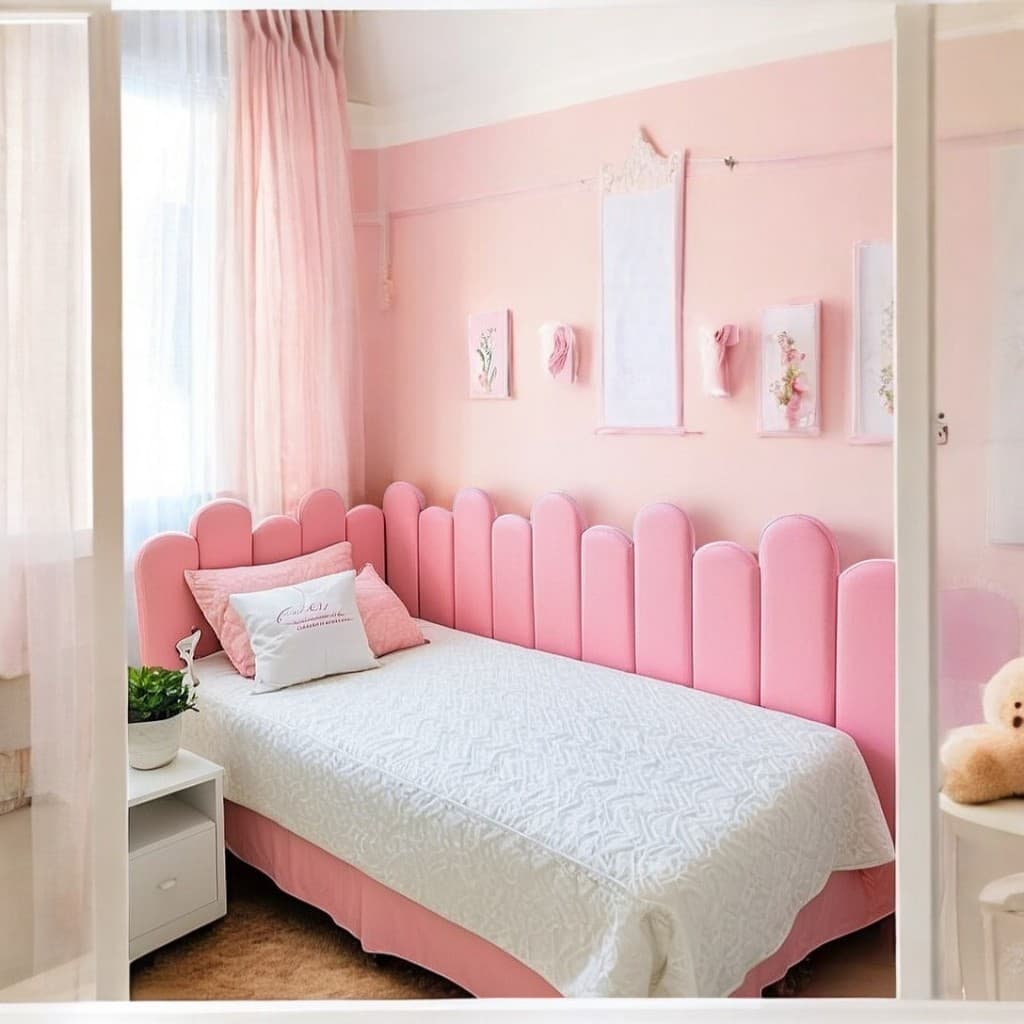 Kit 7 Cabeceira Bebê Reborn Adesiva Cama Casal Box Nuvem 45x20  - ENVIO IMEDIATO - Luxo Cama Parede