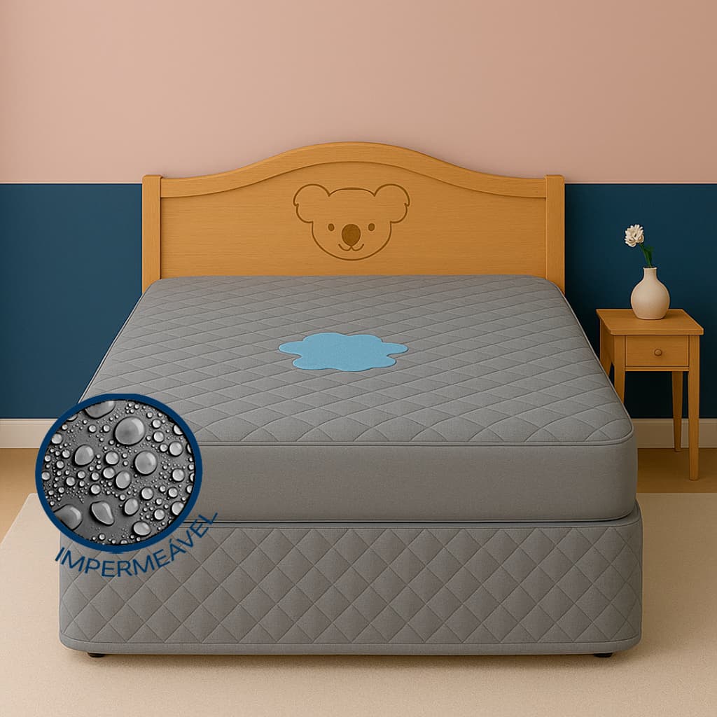 Capa Impermeável Solteiro / Casal / Queen c/ 4 Camadas de Proteção - Todos os Tamanhos
