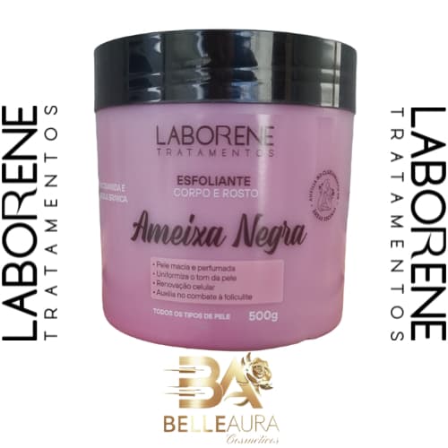 Esfoliante Corpo e Rosto Ameixa Negra Laborene 500g