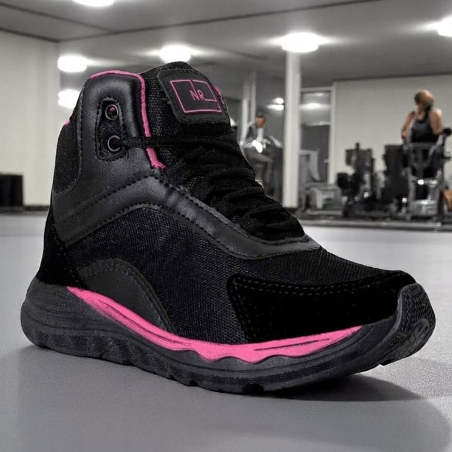 Bota de treino adulta feminina academia  Esportivo Corrida Crossfit Confortável PROMOÇÃO