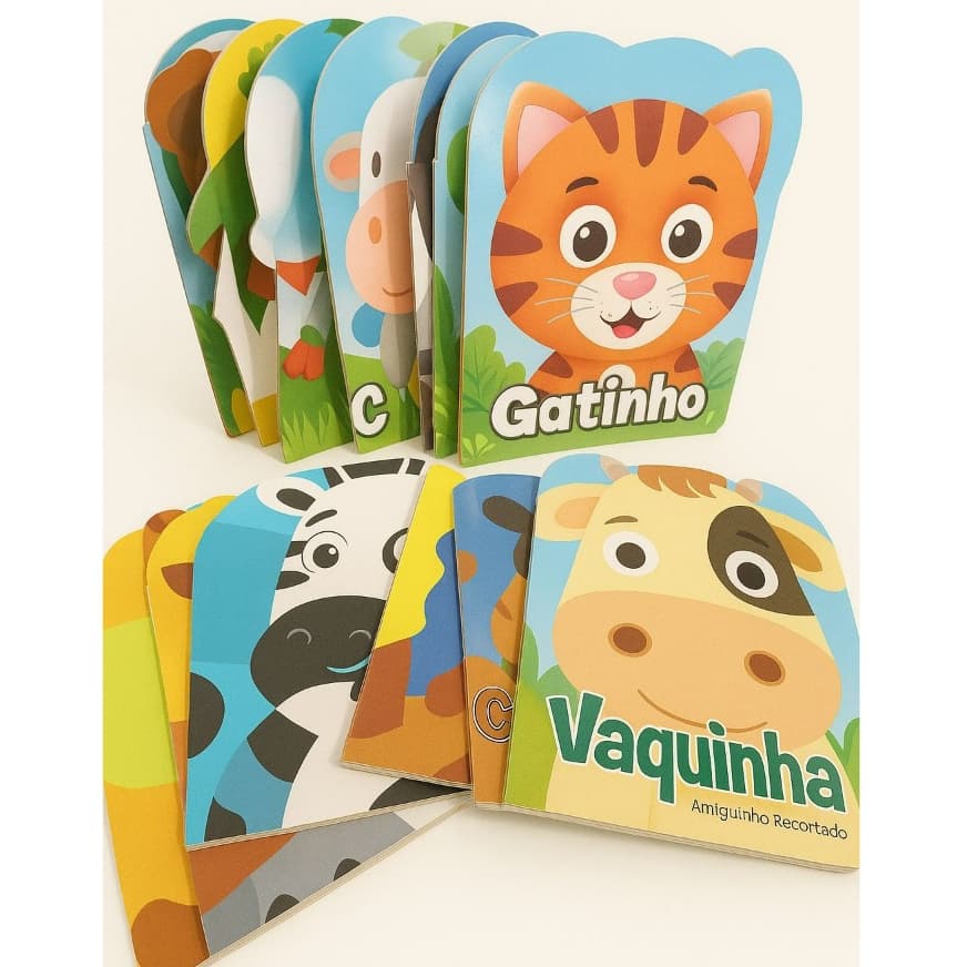 Kit 16  livrinhos com histórias infantis