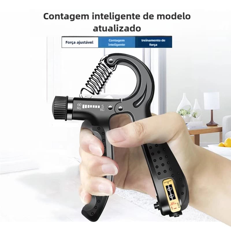 Aderência de mão Hand grip 5-60KG Exercite a força do antebraço e dos dedos
