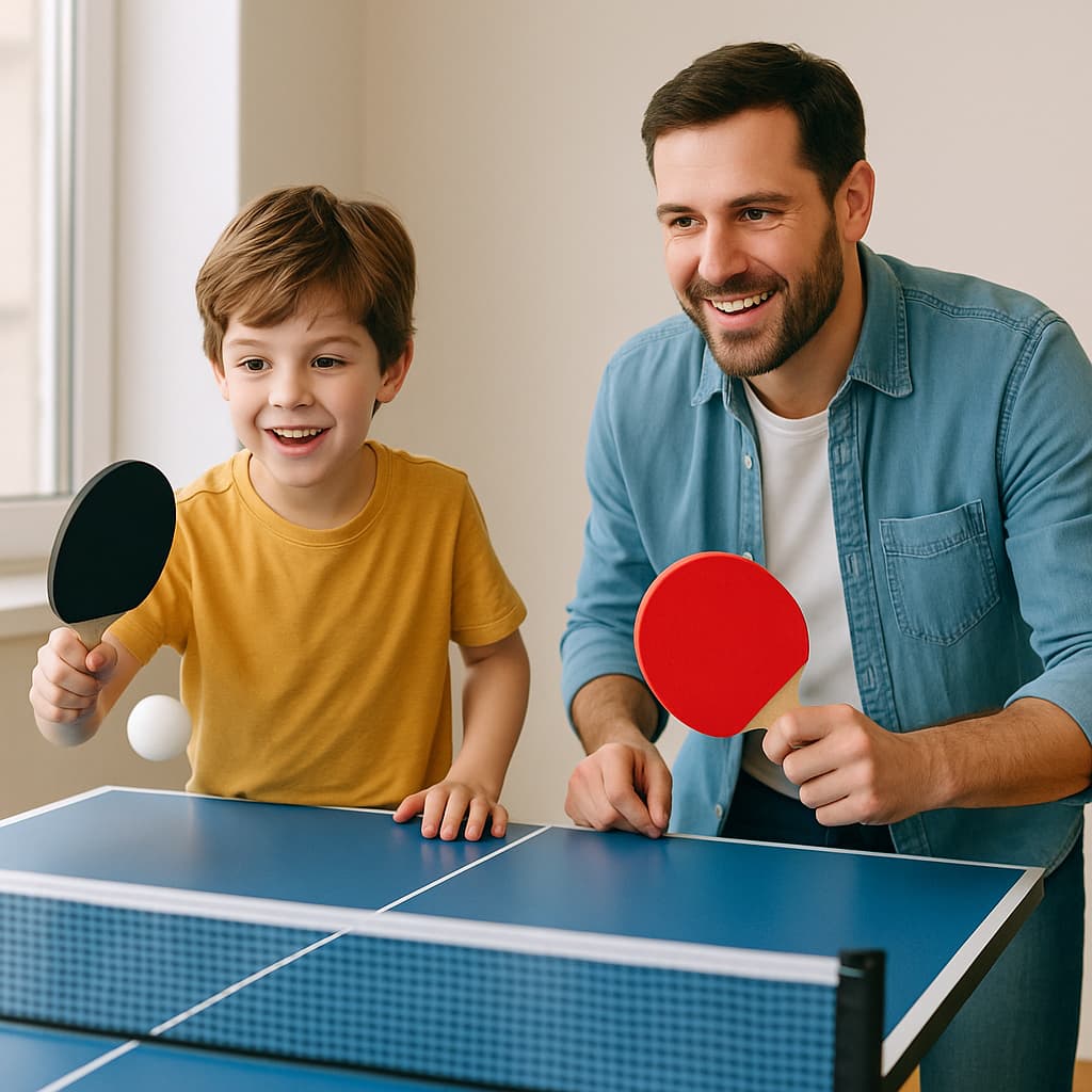 Kit Ping Pong Tenis De Mesa 2 Raquetes 1 Bola ping pong raquetes material MDF