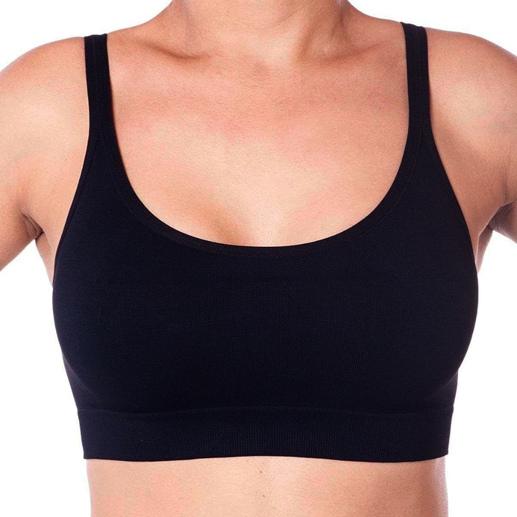 Top Fitness Lupo Poliamida Sem Bojo Sem Costura Alta Sustentação Academia Treino Corrida Confortável