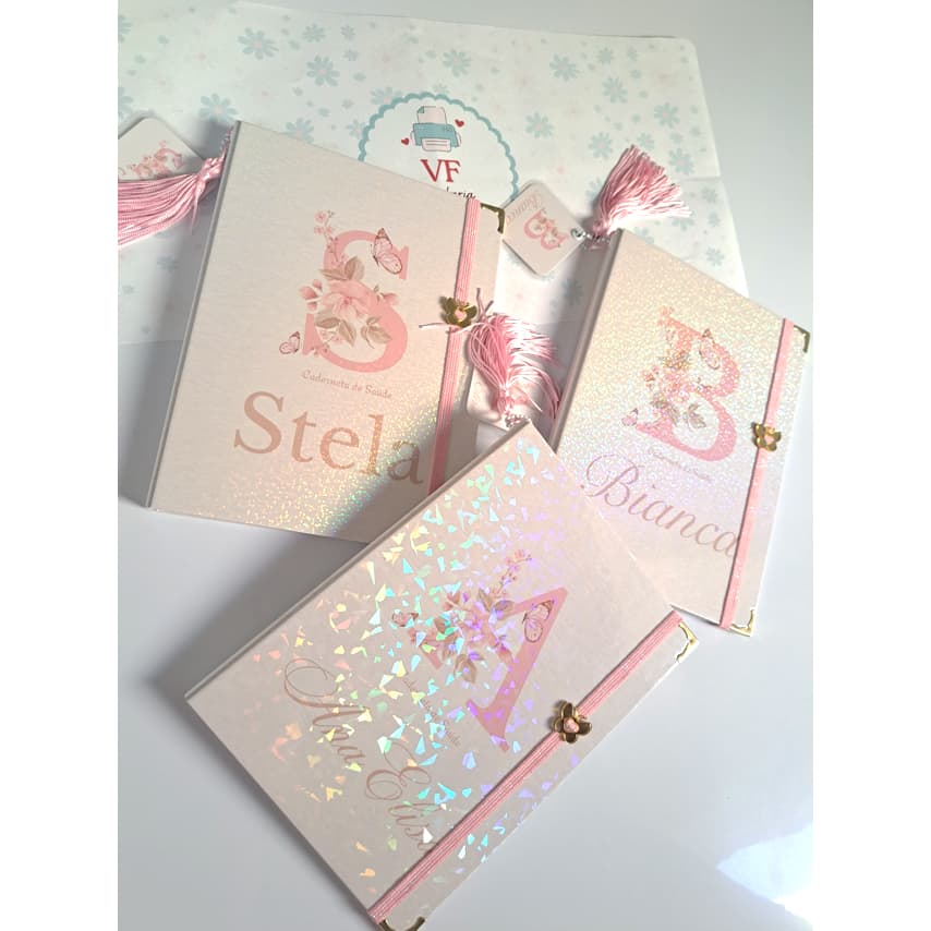 Capa para caderneta de vacinação personalizada,  vários temas.