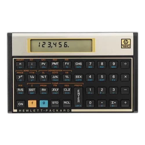 Calculadora Financeira HP 12C Gold Bluetooth – Profissional e Portátil