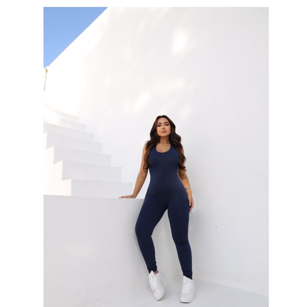 Macacão Modelo Longo Moda Academia