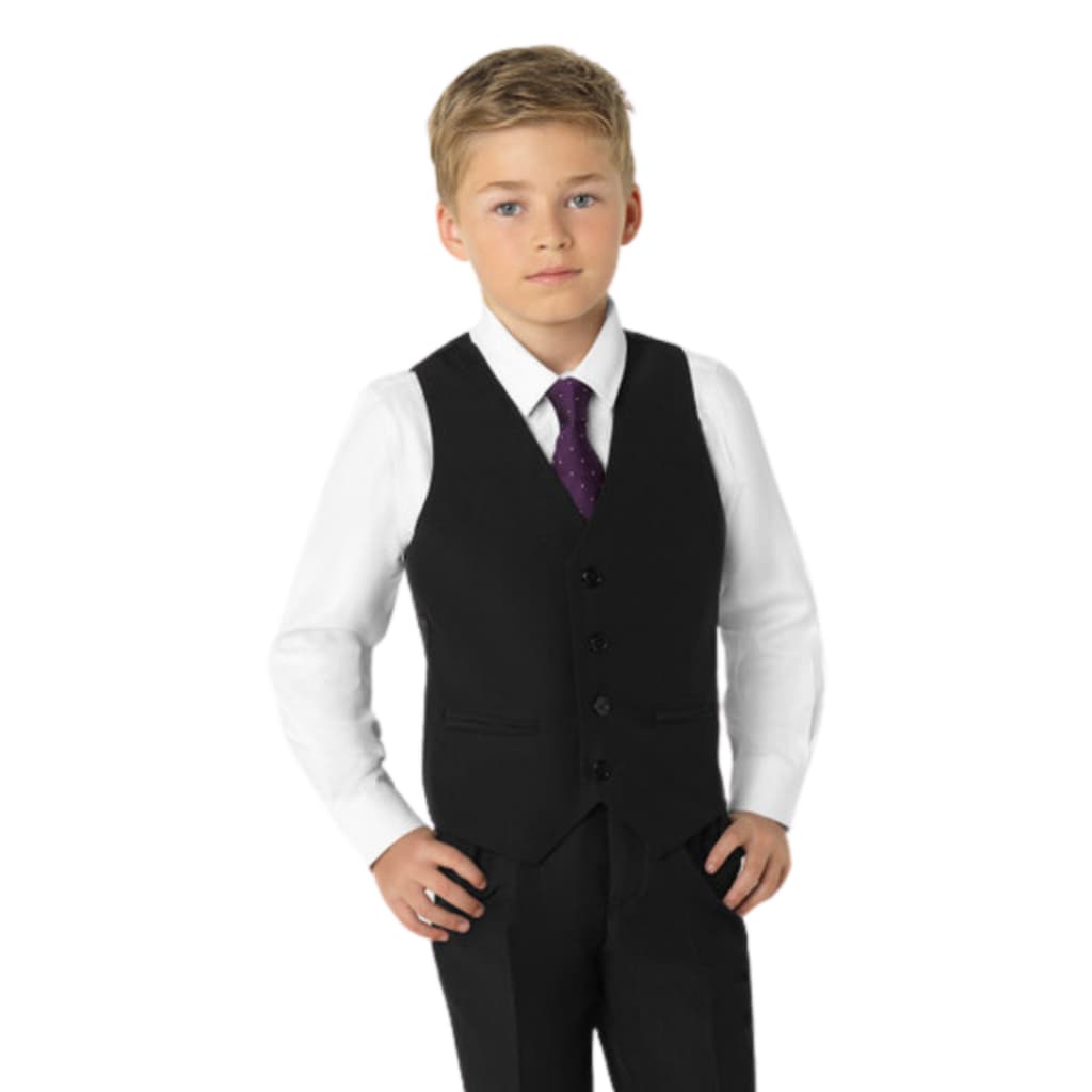 Colete Social Infantil Alfaiataria Com Regulagem Pronta Entrega