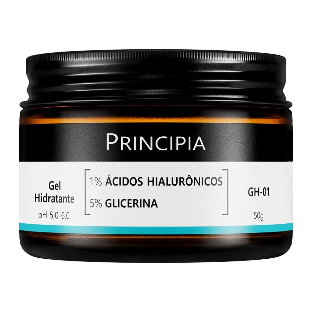 Gel Hidratante Facial GH-01 Principia - Ácidos Hialurônicos + Glicerina - 50g