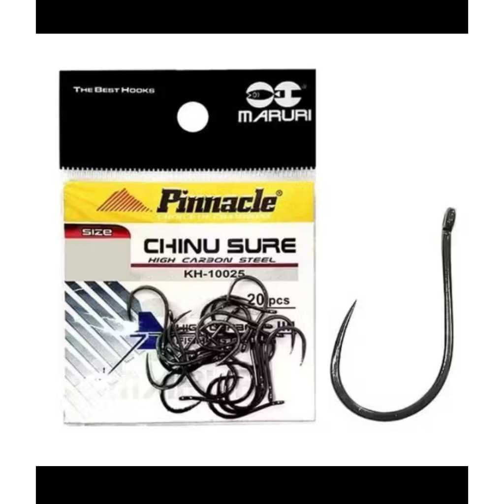 anzol para pesca maruri chinu sure 20 peças sem fisga