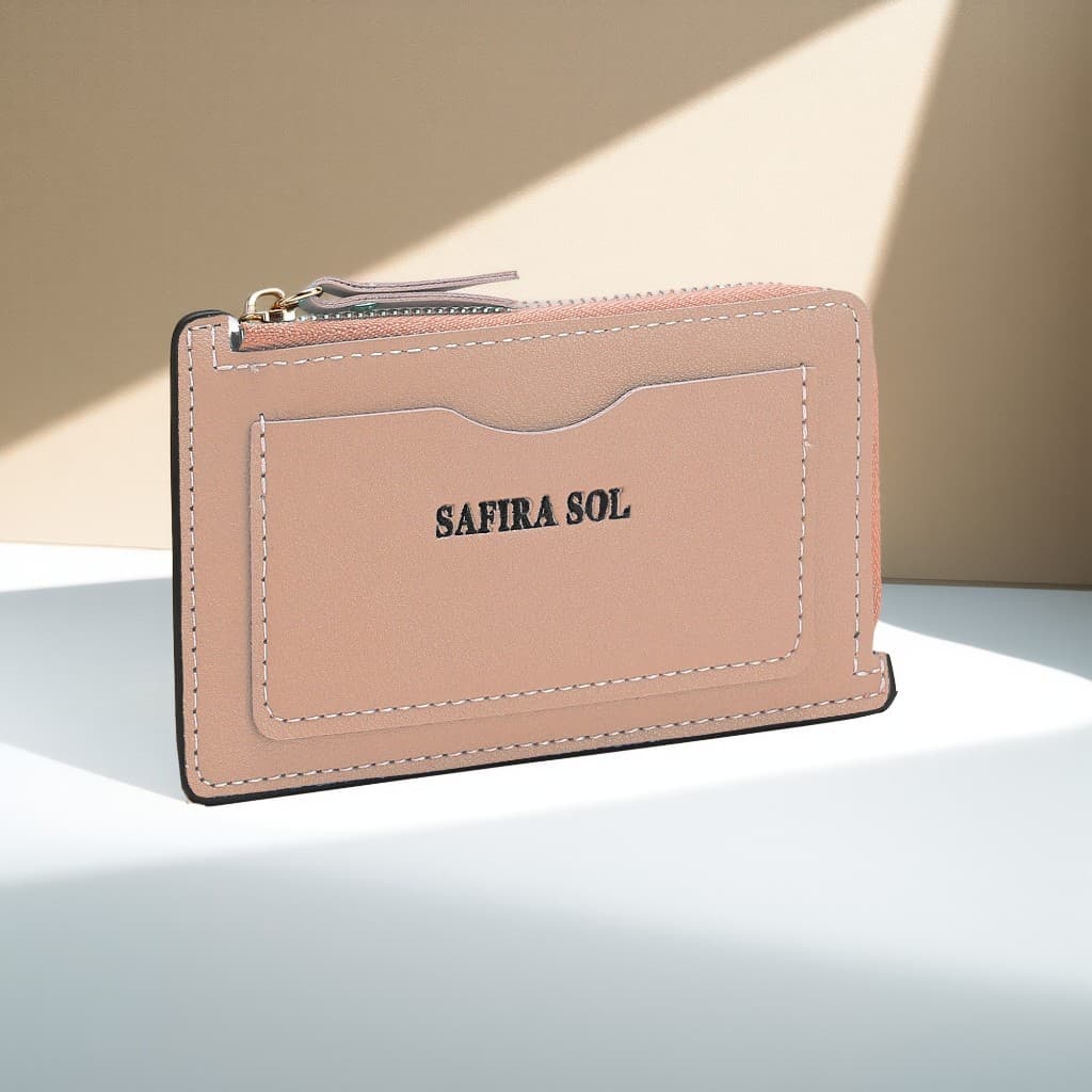 Cravo Moda Coreana Carteira Curta Para Sempre Jovens Mulheres Porta Cartão Com Zíper Bolsa De Moedas