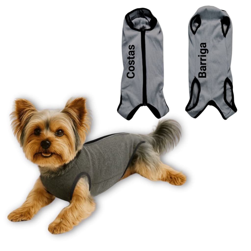 Macacão Cirúrgico Pet - Macho E Femea - Tam. 00 Ao 10