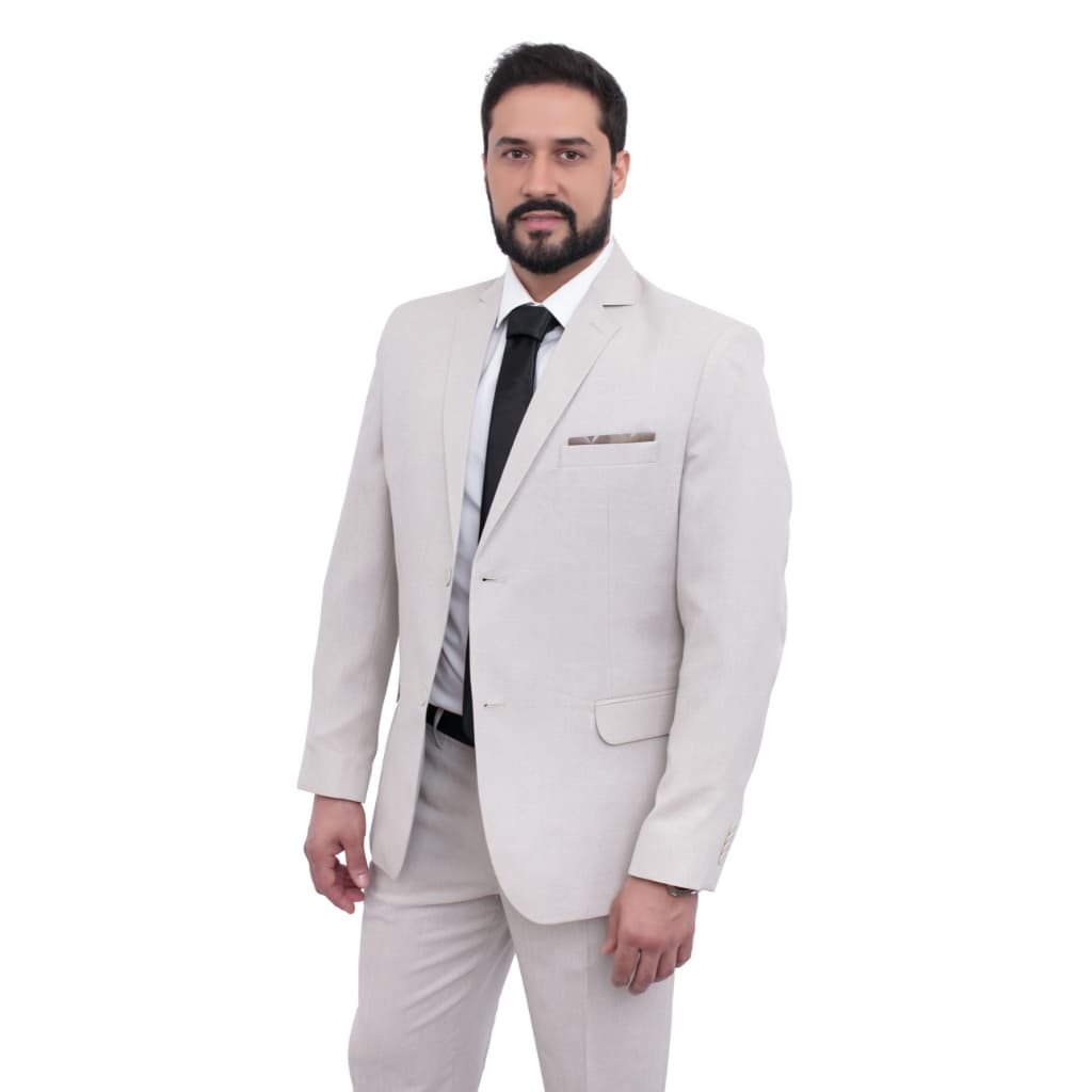 Terno Social Masculino Microfibra Alfaiataria Cores Diversos Tamanhos Promoção