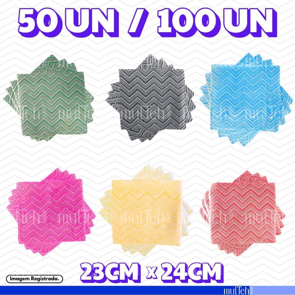 Guardanapos de Papel Colorido Festa Junina Aniversário Guardanapo Chevron