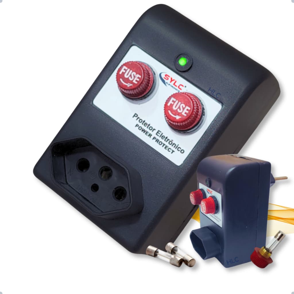 Protetor Elétrico DPS Contra Raios Surtos Quedas Picos de Energia Oscilações - TV Geladeira Freezer
