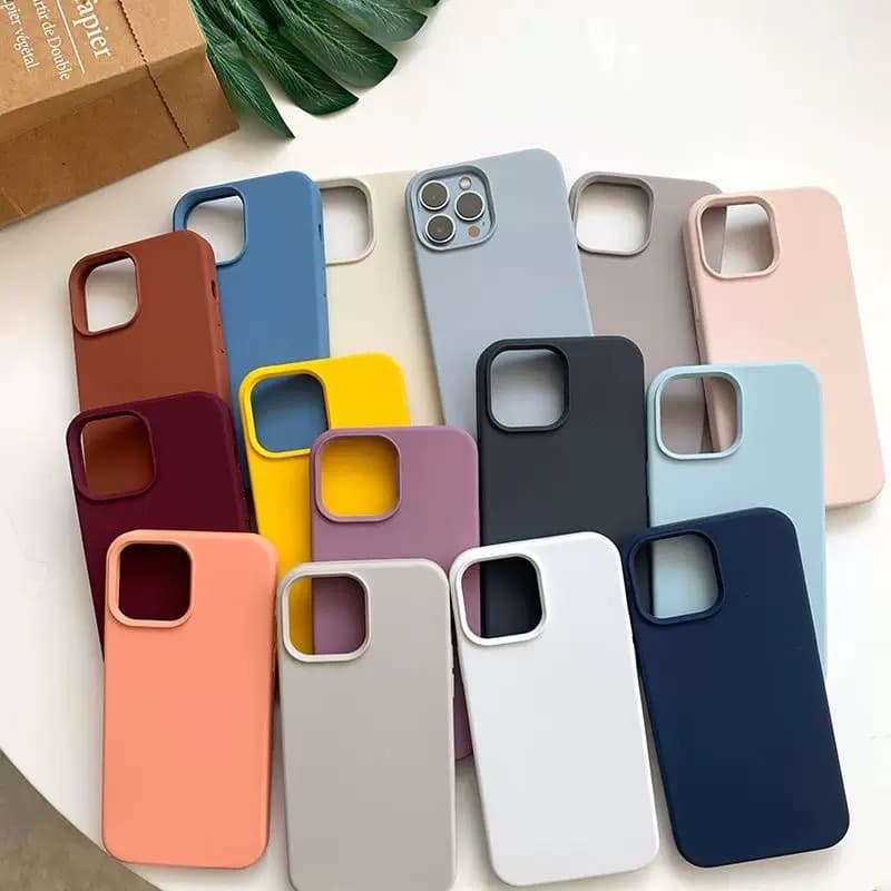 Capa Capinha Silicone IPhone modelo 13/11  Várias cores , Ótima qualidade