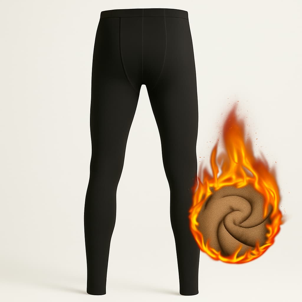 Calça Térmica Frio Esportiva Segunda Pele Forrada Tecido Peluciada