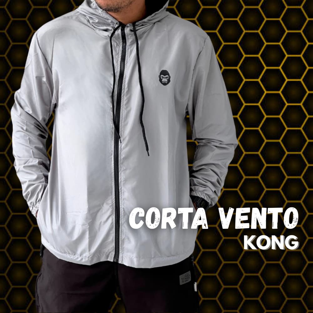 Jaqueta Impermeável Corta Vento Masculina Kong
