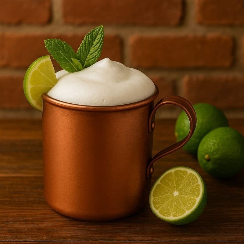 Caneca Para Moscow Mule 350ml Estilo Retrô | kits com 10, 20, 30, 40 E 50 | Caneca Ideal para Drinks