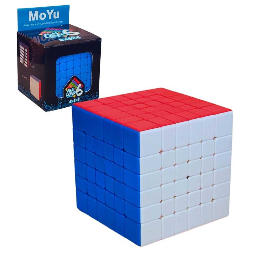 Cubo mágico 6x6x6 moyu 6x6 profissional