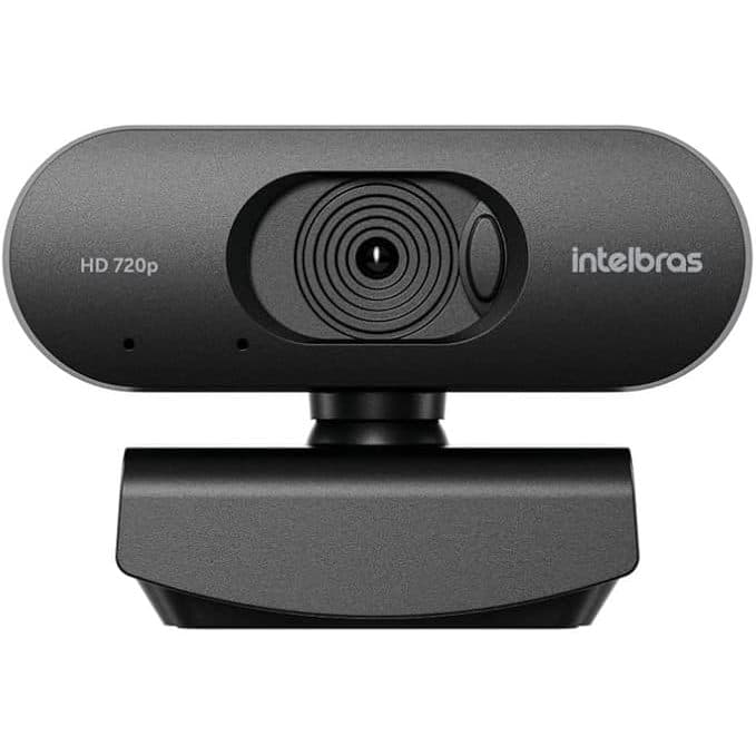 Webcam HD CAM 720p Preto Intelbras