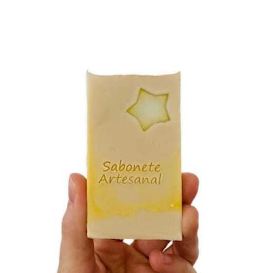 Carimbo em Acrílico "Sabonete Artesanal"