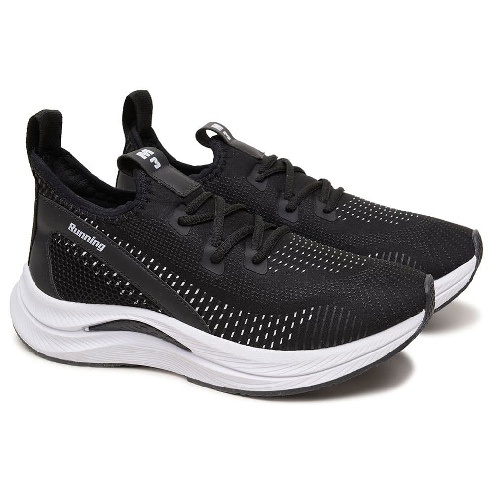 Tênis Corrida Confortável Fitness Esportivo Calce Fácil Leve Respirável Ideal Para Rotina