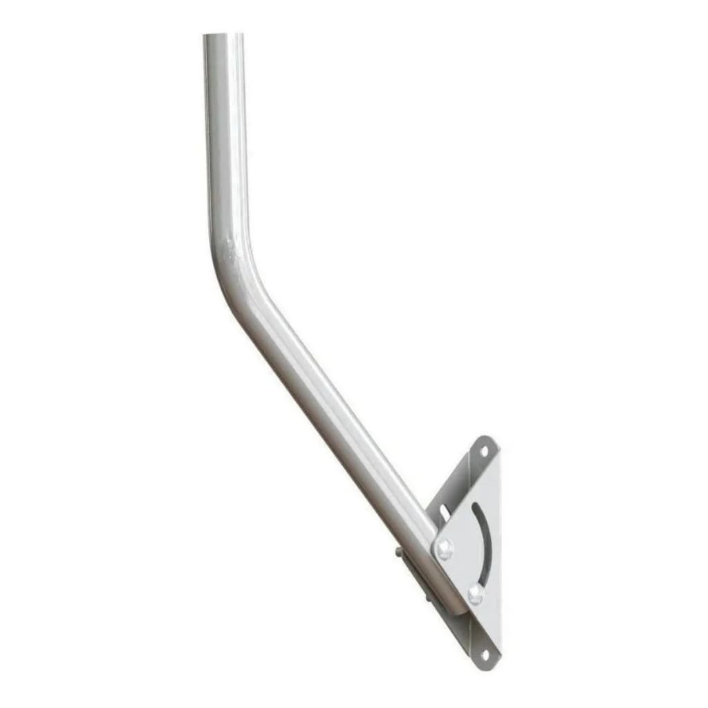Suporte Branco para Antena Connect Mastro Articulado Suporte de parede ou laje Antena Externa